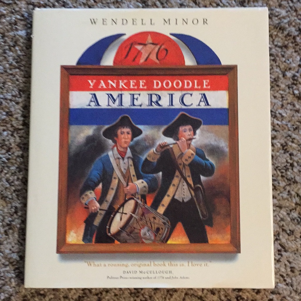 1776 Yankee Doodle America Hard Back Book